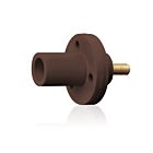Leviton 15R21-1UH Brown Male Receptacle