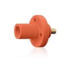 Leviton 15R21-UO Orange Male Receptacle