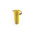 Leviton 15W34 3W Yellow Straight Blade Connector