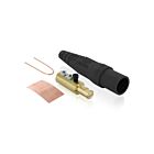 Leviton 16D24-BUE Black 16 Series Male Plug