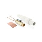 Leviton 16D33-BUW White 16 Series Female Plug