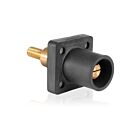 Leviton 16R31-MXE Black 16 Series Male Receptacle