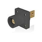 Leviton 16R33-B1E Black 16 Series Male Receptacle