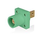 Leviton 16R33-B1G Green 16 Series Male Receptacle