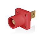 Leviton 16R33-B1R Red 16 Series Male Receptacle