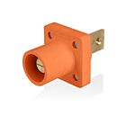 Leviton 16R33-BO Orange 16 Series Male Receptacle