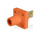 Leviton 16R34-BO Orange 16 Series Female Receptacle
