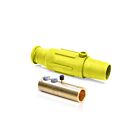 Leviton 17D24-SY Yellow 17 Series Female Plug