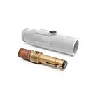 Leviton 22L23-SW White 22 Series Male Plug
