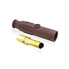 Leviton 23L22-SH Brown 23 Series Male Plug