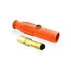 Leviton 23L22-SO Orange 23 Series Male Plug