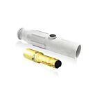 Leviton 23L22-SW White 23 Series Male Plug