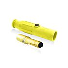 Leviton 23L22-SY Yellow 23 Series Male Plug