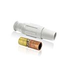 Leviton 23L25-SW White 23 Series Female Plug