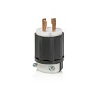 Leviton 2711E Black-White Locking Plug