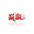 Leviton 430P6WLEV 4W Red Lev Series Iec Pin and Sleeve Plug