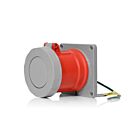 Leviton 460R6WLEV 4W Red Lev Series Iec Pin and Sleeve Receptacle
