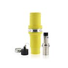 Leviton 49M53-Y Yellow 49 Series Male Plug