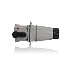 Leviton ARC30CD073 Gray Pin and Sleeve Connector With Drawplate