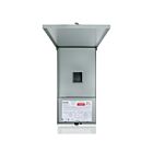 Leviton LR022-LDD Gray Outdoor Circuit Breaker Enclosure