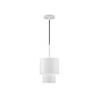Livex Lighting 40058-03 Zolana 1-Light 60W White Pendant