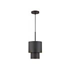Livex Lighting 40058-07 Zolana 1-Light 60W Bronze Pendant