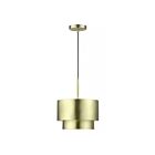 Livex Lighting 40059-01 Zolana 1-Light 60W Antique Brass Pendant