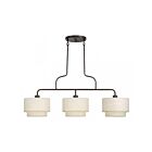Livex Lighting 41943-92 Manorwood 3-Lights 60W English Bronze Chandelier