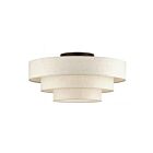 Livex Lighting 41948-92 Manorwood 5-Lights 40W English Bronze Semi Flush Mount