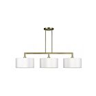 Livex Lighting 45493-01 Meridian 3-Lights 60W Antique Brass Chandelier
