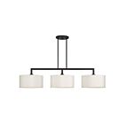 Livex Lighting 45493-07 Meridian 3-Lights 60W Bronze Chandelier
