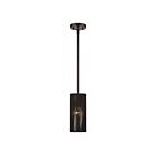 Livex Lighting 49121-92 Acordia 1-Light 40W English Bronze Pendant
