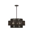 Livex Lighting 49124-92 Acordia 5-Lights 40W English Bronze Pendant