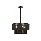 Livex Lighting 49125-92 Acordia 4-Lights 40W English Bronze Pendant