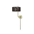 Livex Lighting 49139-01 Acordia 1-Light 40W Antique Brass Wall Lamp