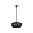 Livex Lighting 49141-01 Florell 1-Light 40W Antique Brass Pendant