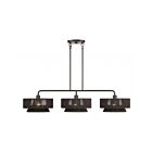 Livex Lighting 49143-92 Florell 3-Lights 40W English Bronze Chandelier