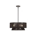 Livex Lighting 49144-92 Florell 4-Lights 40W English Bronze Pendant