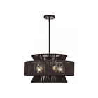 Livex Lighting 49145-92 Florell 5-Lights 40W English Bronze Pendant