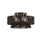 Livex Lighting 49148-92 Florell 4-Lights 40W English Bronze Semi Flush Mount