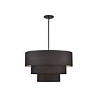 Livex Lighting 50265-04 Bainbridge 5-Lights 60W Black Pendant