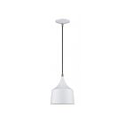Livex Lighting 51472-03 Bolita 12W White and Brushed Nickel Accents Pendant