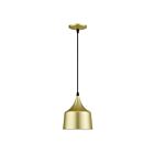 Livex Lighting 51472-33 Bolita 12W Soft Gold and Black Accents Pendant