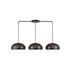 Livex Lighting 51512-92 Domma 3-Lights 60W English Bronze and Antique Brass Accents Chandelier
