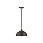Livex Lighting 51514-92 Domma 1-Light 60W English Bronze and Antique Brass Accents Pendant