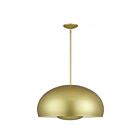 Livex Lighting 51518-33 Domma 4-Lights 60W Soft Gold Pendant