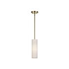 Livex Lighting 52130-01 Monroe 1-Light 40W Antique Brass Pendant