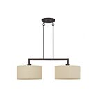 Livex Lighting 52262-07 Bellingham 2-Lights 60W Bronze Chandelier