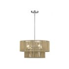 Livex Lighting 53154-81 Acordia 4-Lights 40W Painted Nickel Pendant