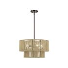Livex Lighting 53154-92 Acordia 4-Lights 40W English Bronze Pendant